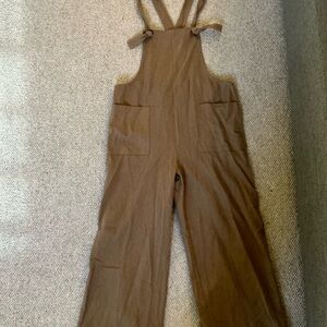 Miou Muse Overalls - Color Olive, Size M